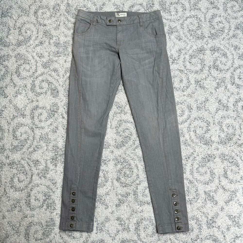 BCBGeneration Women's Fog Wash Pocket Cotton Blend Skinny Denim Jeans Size‎ 29